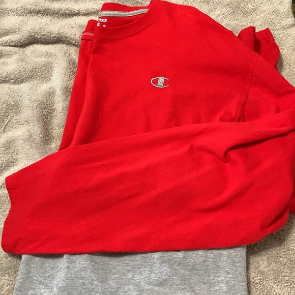 Champion Long Sleeve and Short Sl Tees Xl - Picture 4 of 4